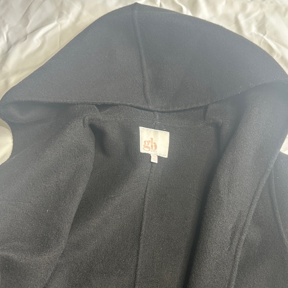 GB Girls Classic Black Hooded Cape